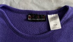 Vintage Peanuts Collection Snoopy Medium Fleece Top and Knit Hat Cap Women