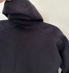 Kutting Weight V3 Hoodie Medium Black SweatTech Neoprene Sauna Shirt Weight Loss