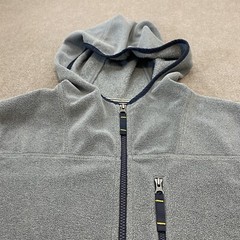 Pendleton Hoodie Mens Small Full Zip Sweatshirt Jacket Gray Southwestern