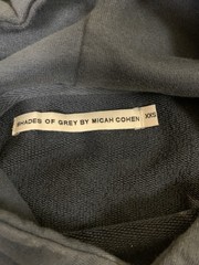 Shades Of Grey By Micah Cohen Black White Tie Dye Hoodie XXS Designer