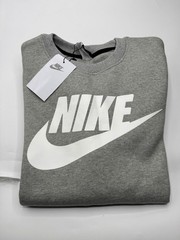 Nike Sweatshirt Men’s Sportswear Club Fleece Crew Neck Futura Logo Jumper – New
