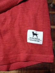 The Black Dog Men’s Thermal Long Sleeve Crew Neck Shirt Sz XL Burnt Orange
