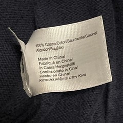 Brooks Brothers 346 Mens Navy Blue Full Zip Hoodie Medium Red White Arm Stripes
