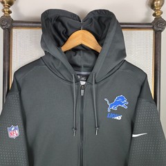 NIKE x LIONS Mens Size 3XL On-Field Therma-Fit Hoodie Full Zip Sweatshirt XXXL