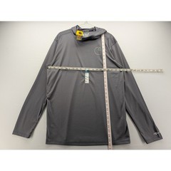 NWT Carhartt Men’s Force Sun Defender Relaxed Logo Hoodie in Grey size Medium