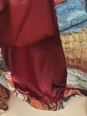 One-Of-A-Kind Handmade Our Lady Of Guadalupe Woven Tapestry Hoodie Size Large