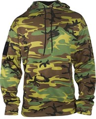 Rothco Solid/Camo Mens Polyester Concealed Carry Hoodie (Choose Sizes)
