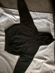 Fear of God Essentials Men’s Heavy Fleece Full Zip Hoodie Black XXS