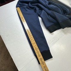 Steve’s Jeans Mens Full Zip Hoodie Sweatshirt Blue Large #0785