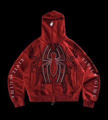 Civil Regime Cage Match Shiesty Spider-Man Zip-up Hoodie Medium