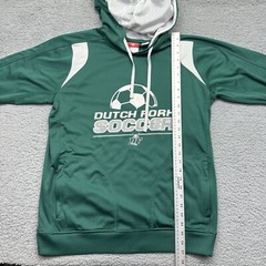 Team 365 Dutch Fork Soccer Adult Medium Hoodie Green 100% Polyester Sweatshirt
