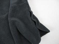 Nike Yoga Sweatshirt Men L Black Pullover 1/4 Zip Faux Fur Fleece Heavyweight