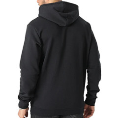 Adidas Essentials Feelcozy HD Logo Hoodie Sweatshirt Black White GV5294 S M XL
