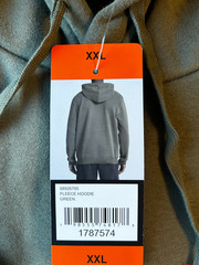 PUMA Men’s Fleece Hoodie Regular Fit Kangaroo Front Pocket Green Size XXL