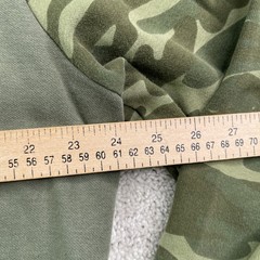 Puma Hoodie Mens Large Green Camo Colorblock Pullover Sweatshirt Military