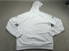 Nike Hoodie Mens Large White Therma-FIT Golf Sweatshirt Corporate Deloitte