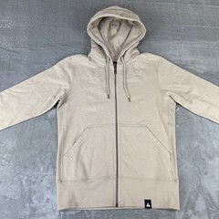 American Giant Classic Zip Hoodie Mens Small Cobblestone Heavy $168 USA New NWOT