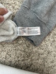 US Polo Assn. Men’s Gray Full Zip Fleece Hoodie Logo Pockets Solid XL