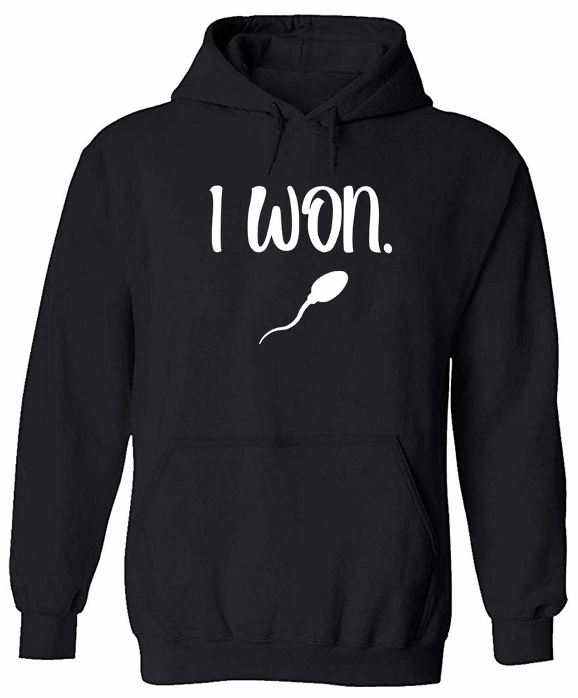 I Won Funny Sarcastic Swimming Hillarious Jokes Hoodie Sweater Graphic Sarcastic