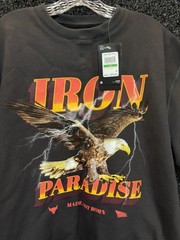 Under Armour Men’s Size L Project Rock Iron Paradise Pump Cover Gym 1367037-010