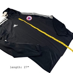 Adidas Tiro 19 Warm Top Mens XL Black Climawarm Hooded Soccer Jersey DJ2593 NWT
