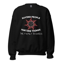 Supernatural Family Business Unisex Sweatshirt S,M,L,XL,2X,3X
