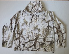True Timber Camo Men’s Hoodie in White — 100% Polyester — Size: L