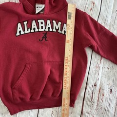 Alabama Crimson Tide Youth Small 6-7 Hoodie Red Embroidered Roll Tide Champion