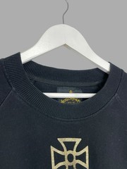 Vivienne Westwood Anglomania Gold Foil Orbit Men’s Sweatshirt Size M