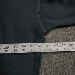 Fear of God Essentials Hoodie Mens Size Large Black Stretch Limo Sweatshirt Read