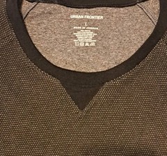 Urban Frontier UF Men’s Large Black 100% Polyester NWT T-Shirt Style M-7716
