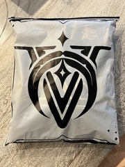 Gamersupps V Card Hoodie Navy L Large New NIP Sold Out Waifu Anime [US Seller]