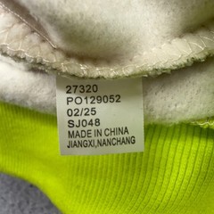 Shrek Hoodie Mens Large Lime Green Gray Costume Cosplay Ears Dreamworks