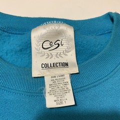 Cosi L Uomo Italy Sweatshirt Vintage 1980s United Colors Benetton Sweater USA