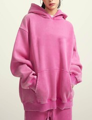 Mens Pullover Oversized Hoodie Cotton Hooded Sweatshirt Heavyweight Hoodie