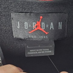FV7458 Nike Air Jordan Essentials Men’s Fleece Pullover Hoodie Plaid Size Large