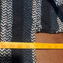 Baja Joe Hoodie Baja Hoodie Pullover Striped Blue White Black Long Sleeve