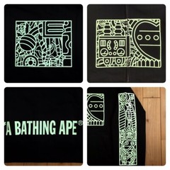 BAPE × Astro Boy full zip hoodie Black A Bathing Ape Size L
