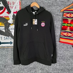 Puma Men’s Size Small Black Hoodie Heavyweight X Kidsuper Studios Soccer Skater