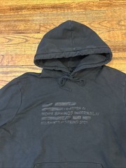 All Saints Hoodie Sweatshirt Size Medium- Black Hope Spring Infernal Spring 2021