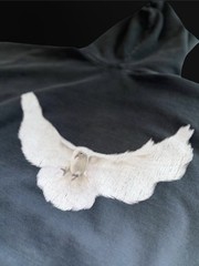 Yeezy Gap Balenciaga OG ‘Washed Black’ Dove Hoodie Non-LAA