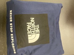 The North Face Men’s Evolution Box NSE Pullover Hoodie Summit Navy US Size Large