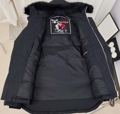 Outdoor Men Classic Moose Knuckles Warm Scissors Hooded Down Jacket Hot—**
