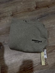 Essentials Fear of God Hoodie Dark Oatmeal