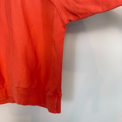 Vintage Champion Reverse Weave Pullover Sweatshirt Mens XL Coral Ribbed Sides