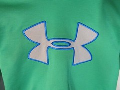 UNDER ARMOUR YXS YOUTH X-SMALL BOYS LOOSE PULL-OVER HOODIE – GREEN