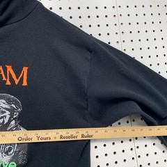 Vintage Vietnam Veterans Hoodie Mens XL Black 90s Some Still Serve