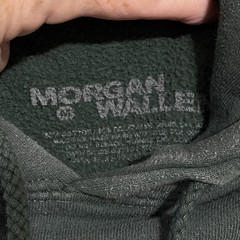 Morgan Wallen Concert Sweatshirt Hoodie Sz Medium Green One Night At A Time Tour