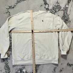 Spiritual Gangster Sweatshirt Mens Size M Monogram Classic Crew Beige NWOT