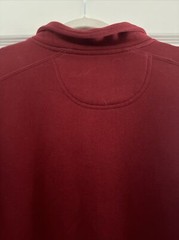 IZOD Mens XXL Red 1/4 Zip Pullover Sweatshirt Exclusive Decoration – Bangladesh!